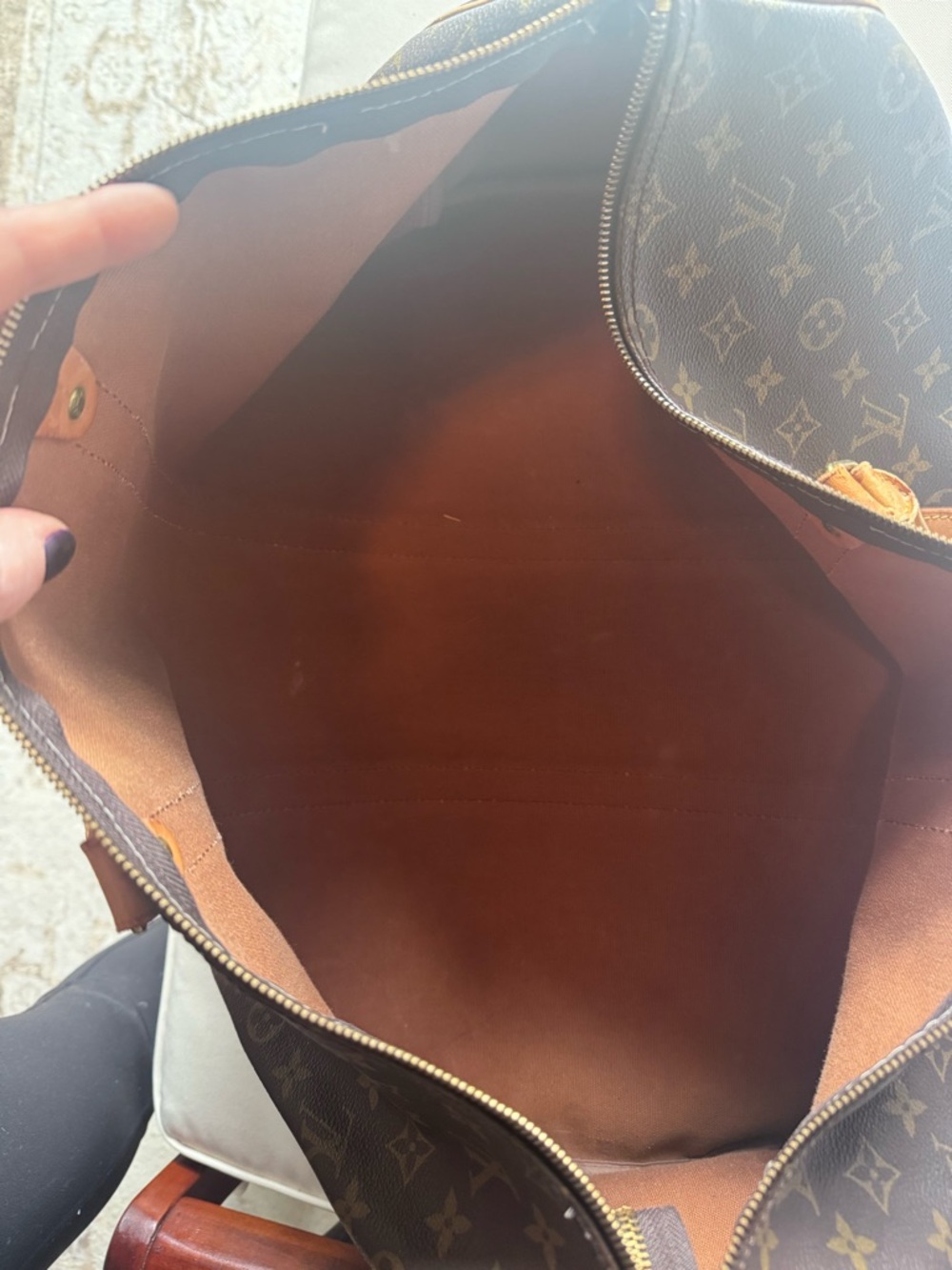 LV Vintage Keepall 50 - Picture 7 of 9